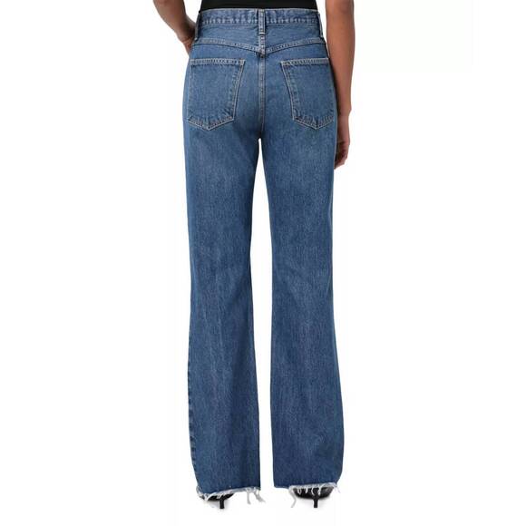 NEW AGOLDE leena high waisted jeans in placebo - Picture 3 of 4